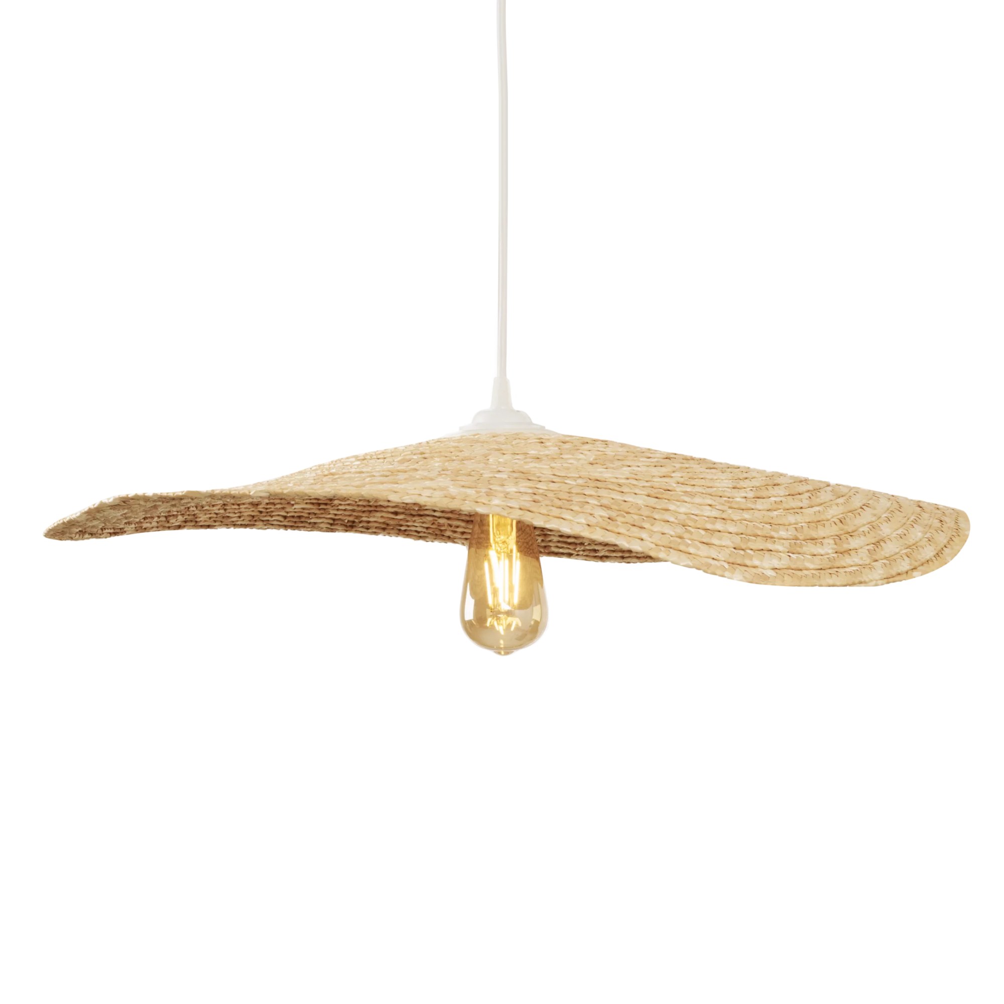 Lustră suspendată Nap E27 Ø60cm alb Maxlight P0581