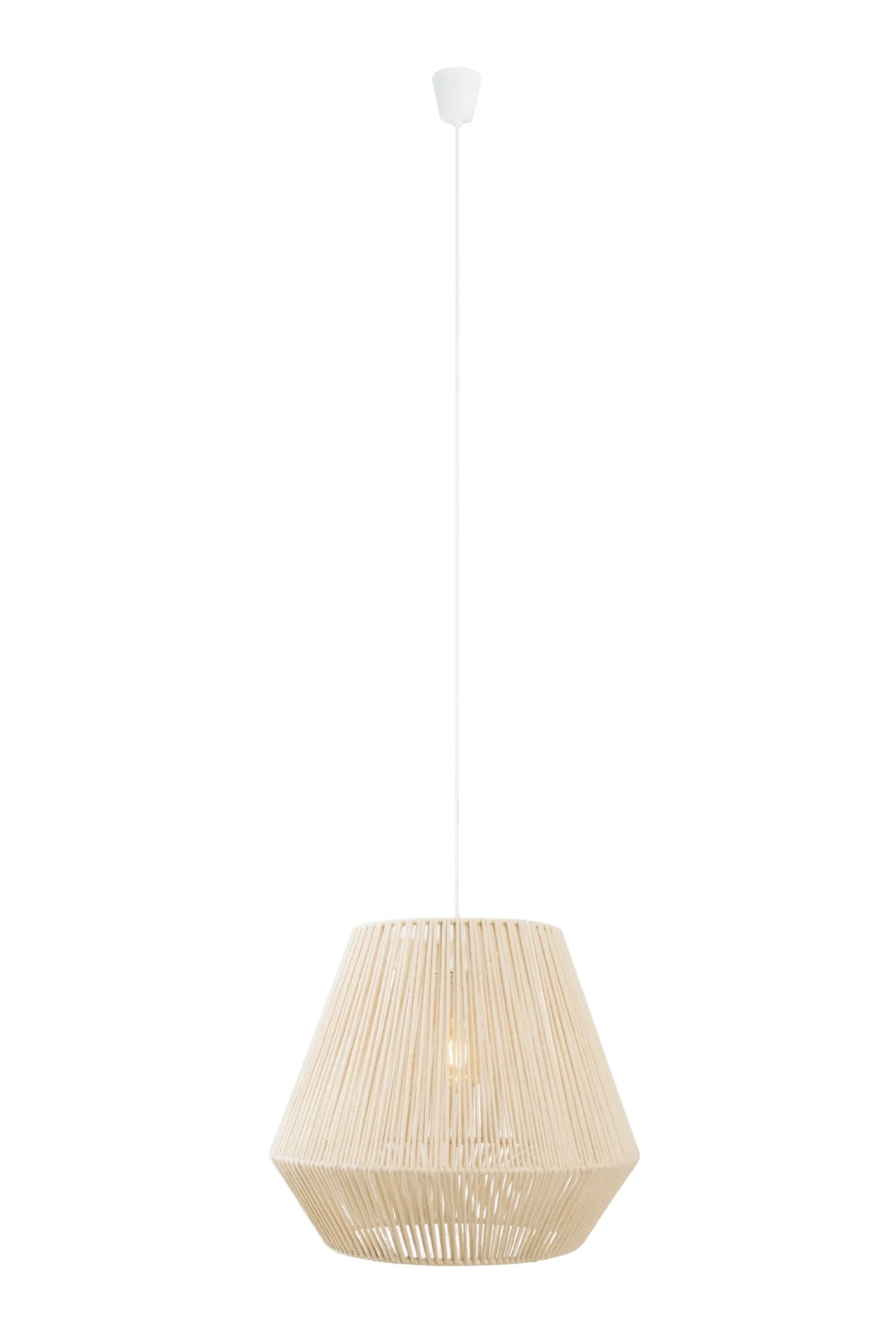 Lustră suspendată Praslin II E27 Ø44cm alb Maxlight P0584