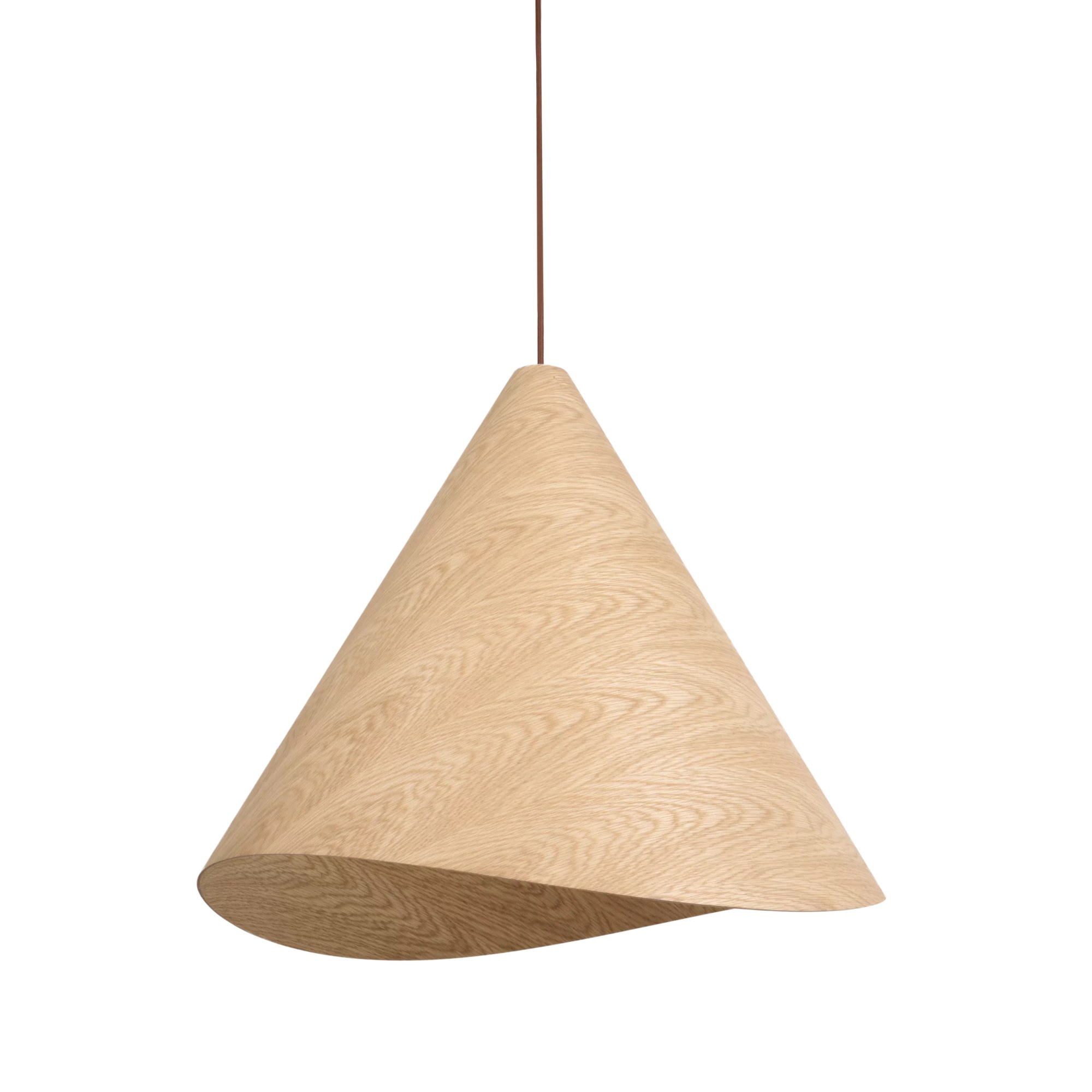 Lustră suspendată Sakura E27 Ø61cm lemn de stejar Maxlight P0609