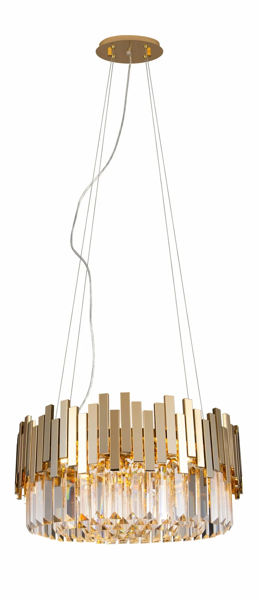 Lustră suspendată Trend 45cm E14x8 auriu Maxlight P0368