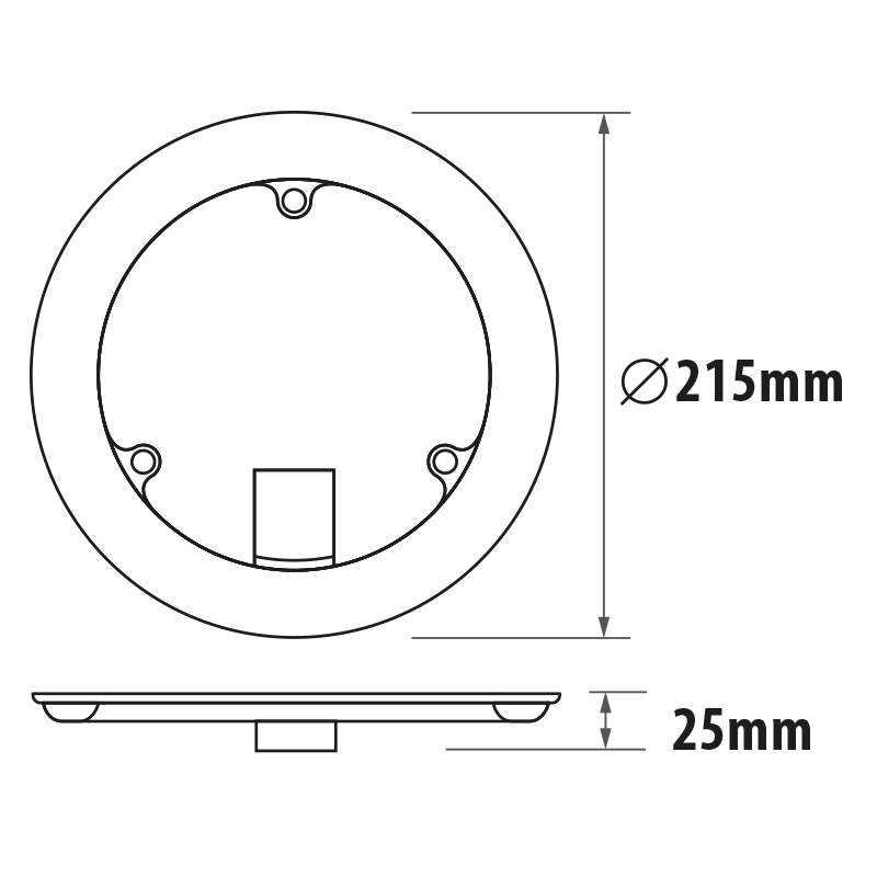 MODUL MAGNETIC LED PENTRU LAMPI DE TAVAN, SMD2835, 18W, 4200K, LUMINA NEUTRA