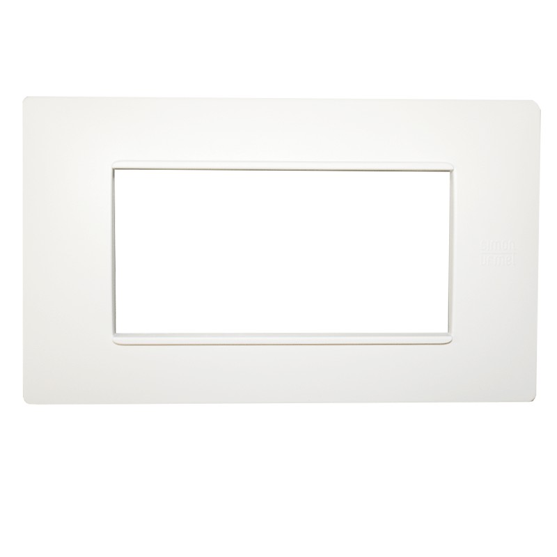 nea -  Flexa rama ornamentala 4 mod tecnopolimero (plastic) Alb Nea Aparataj, Modular