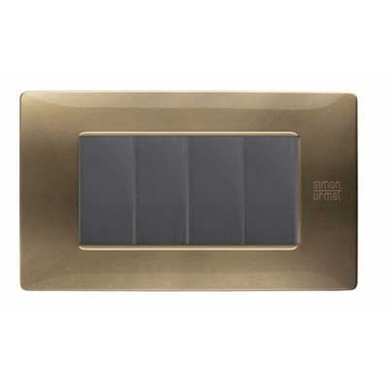 nea -  Flexa rama ornamentala 4 mod tecnopolimero (plastic) Bronz Aparataj, Modular