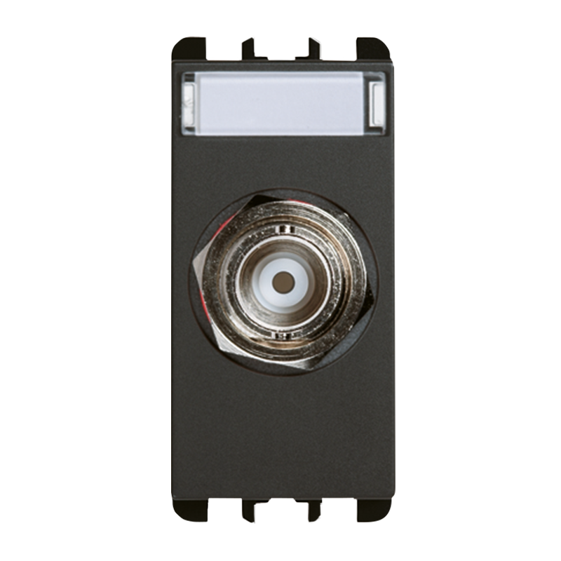 nea - Priza coax BNC caAlbastru RG59 Alb Aparataj, Modular