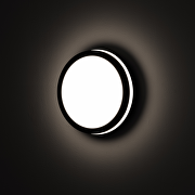 Plafoniera LED rezistenta la apa cu senzor cu microunde, alba, 18W, 220V-240V AC, IP54