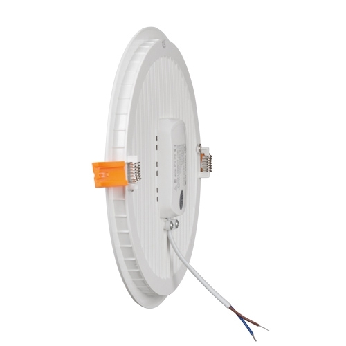 Panou LED incastrabil, rotund, 24W, SMD2835, lumina neutra