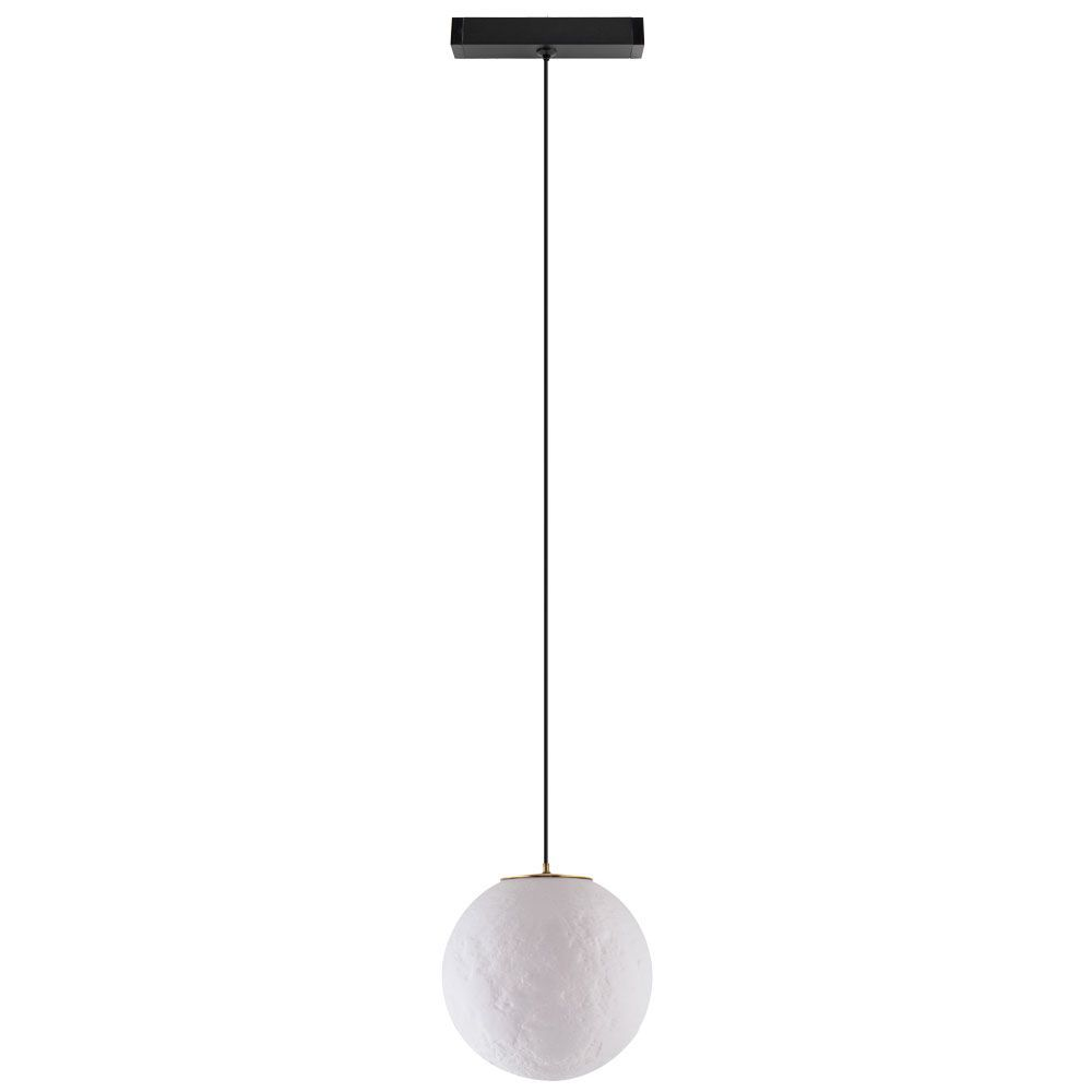 Pendul sina magnetica - Earth Led - Slim25 ∙ 6W ∙ 4000K ∙ Negru