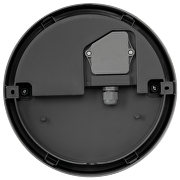 Plafoniera LED, rezistenta la apa, rotunda, 18W, 4000K, gri, IP65