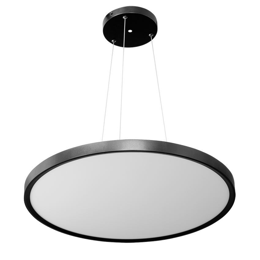 Plafoniera LED slim, neagra, 40W, 3000K/4000K/6000K, 220V-240V AC, IP20