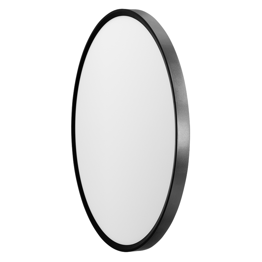 Plafoniera LED slim, neagra, 40W, 3000K/4000K/6000K, 220V-240V AC, IP20