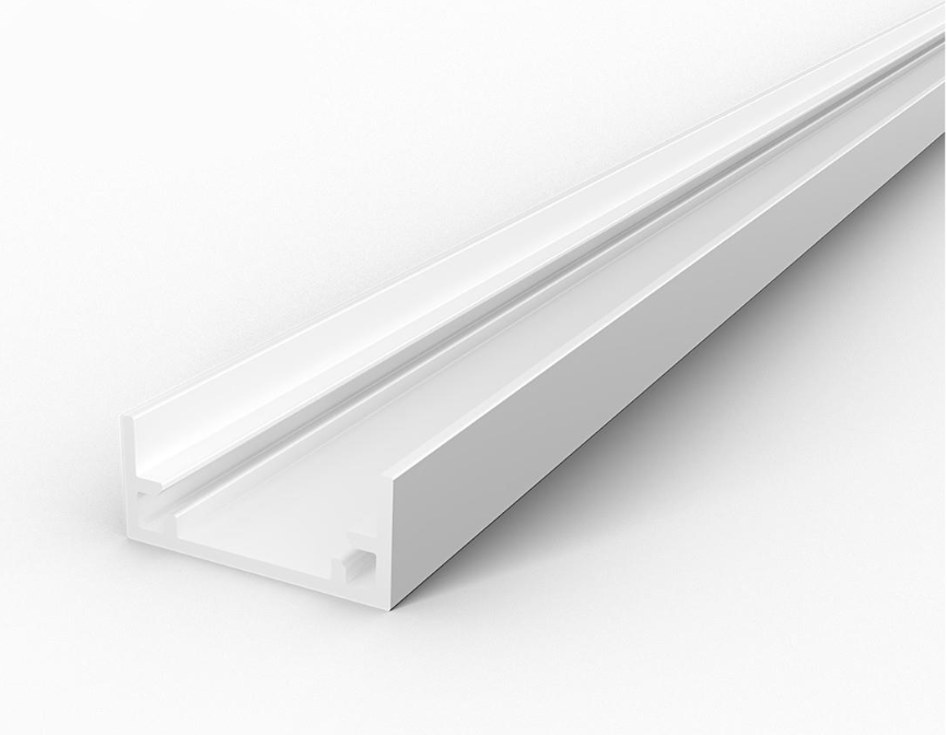 Profile LED P11-1 Aluminiu Alb 2M