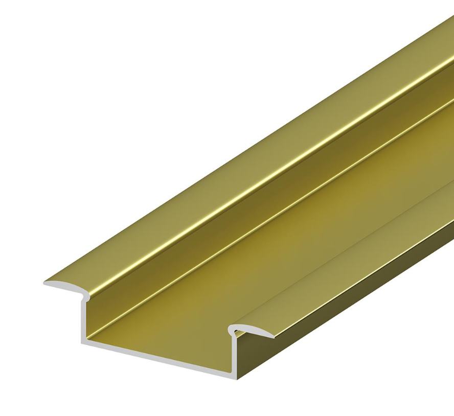 Profile LED P14-1 Aluminiu Aur 2M