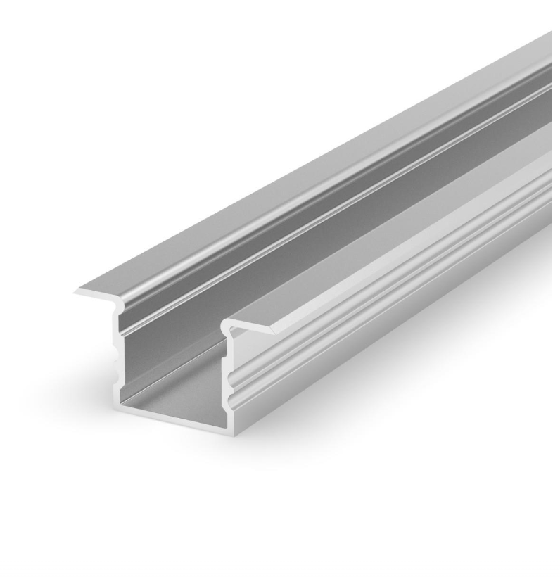 Profile LED P18-2 Aluminiu Anodizat 2M