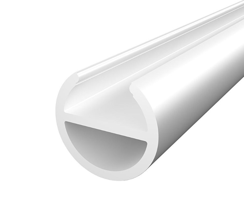 Profile LED P19-1 Aluminiu Alb 2M