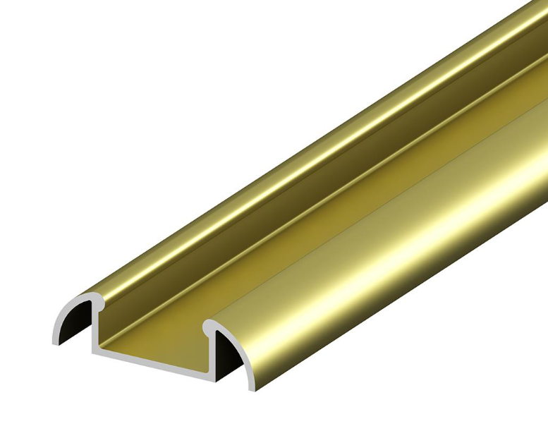 Profile LED P2-1 Aluminiu Aur 2M