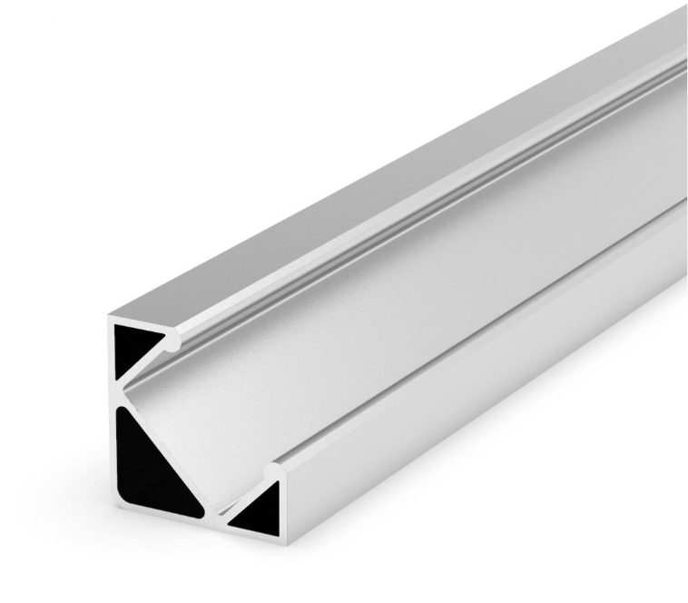 Profile LED P3-1 Aluminiu Anodizat 2M