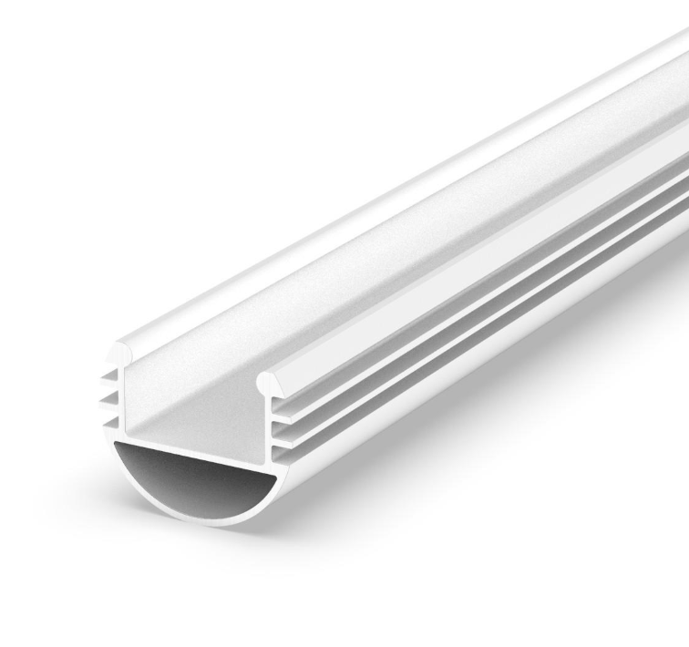 Profile LED P8-1 Aluminiu Alb 2M