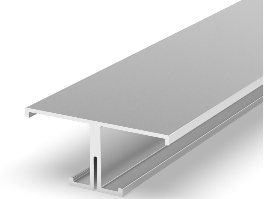 Profile LED P9-1 Aluminiu Anodizat 2M