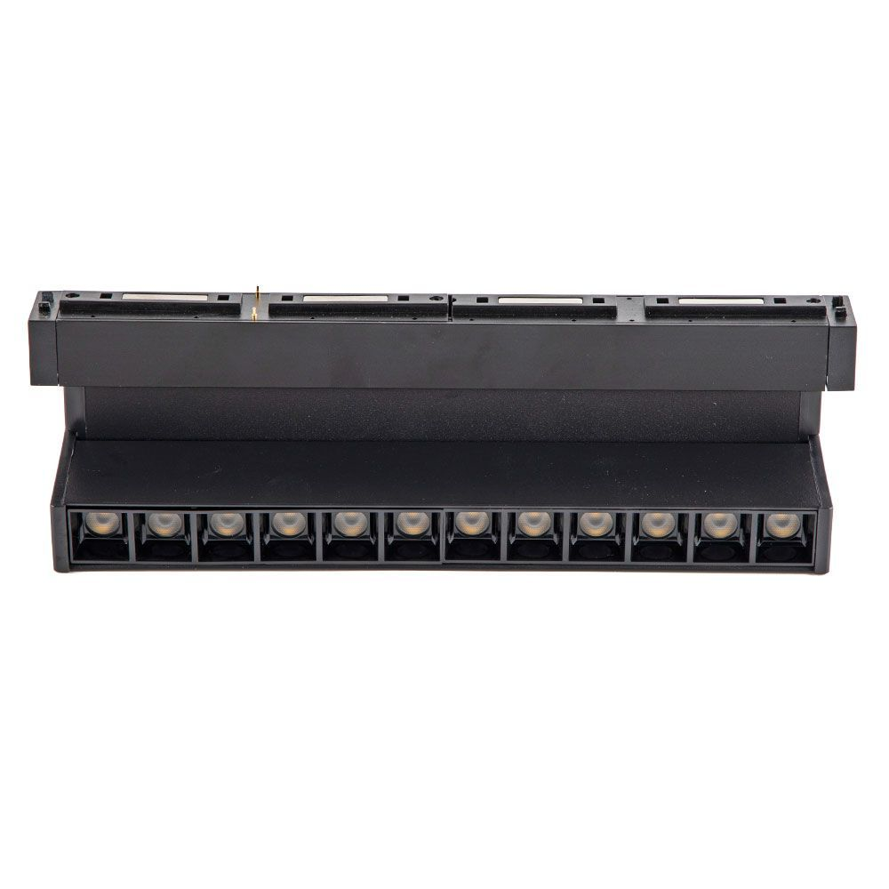 Proiector liniar mobil sina magnetica - Corso Led - Slim25 ∙ 12W ∙ 3000K ∙ Negru