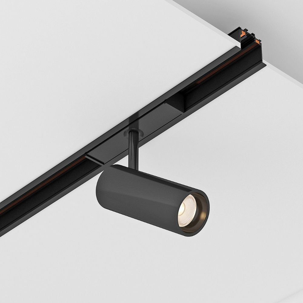 Proiector orientabil sina magnetica - Umbria Led - Slim25 ∙ 12W ∙ 4000K ∙ Negru