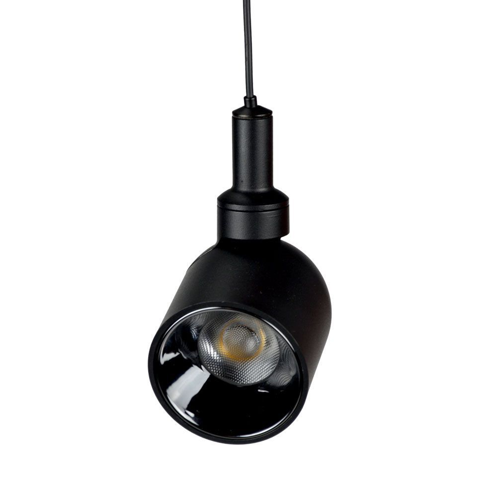 Proiector suspendat sina magnetica - Suprima Led - Slim25 ∙ 10W ∙ 3000K ∙ Negru