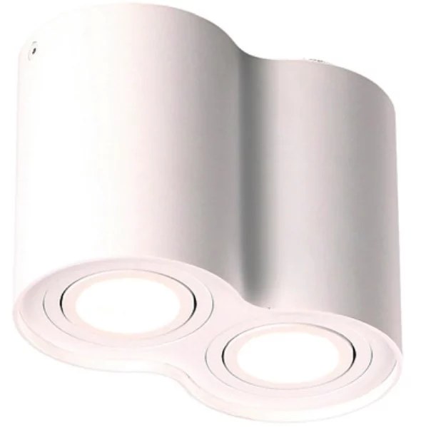 Plafonieră Basic rotund GU10x2 alb Maxlight C0085