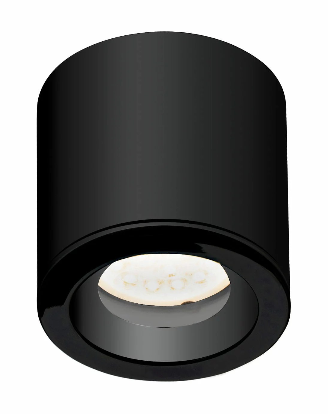 Plafonieră Form IP65 GU10 negru Maxlight C0216