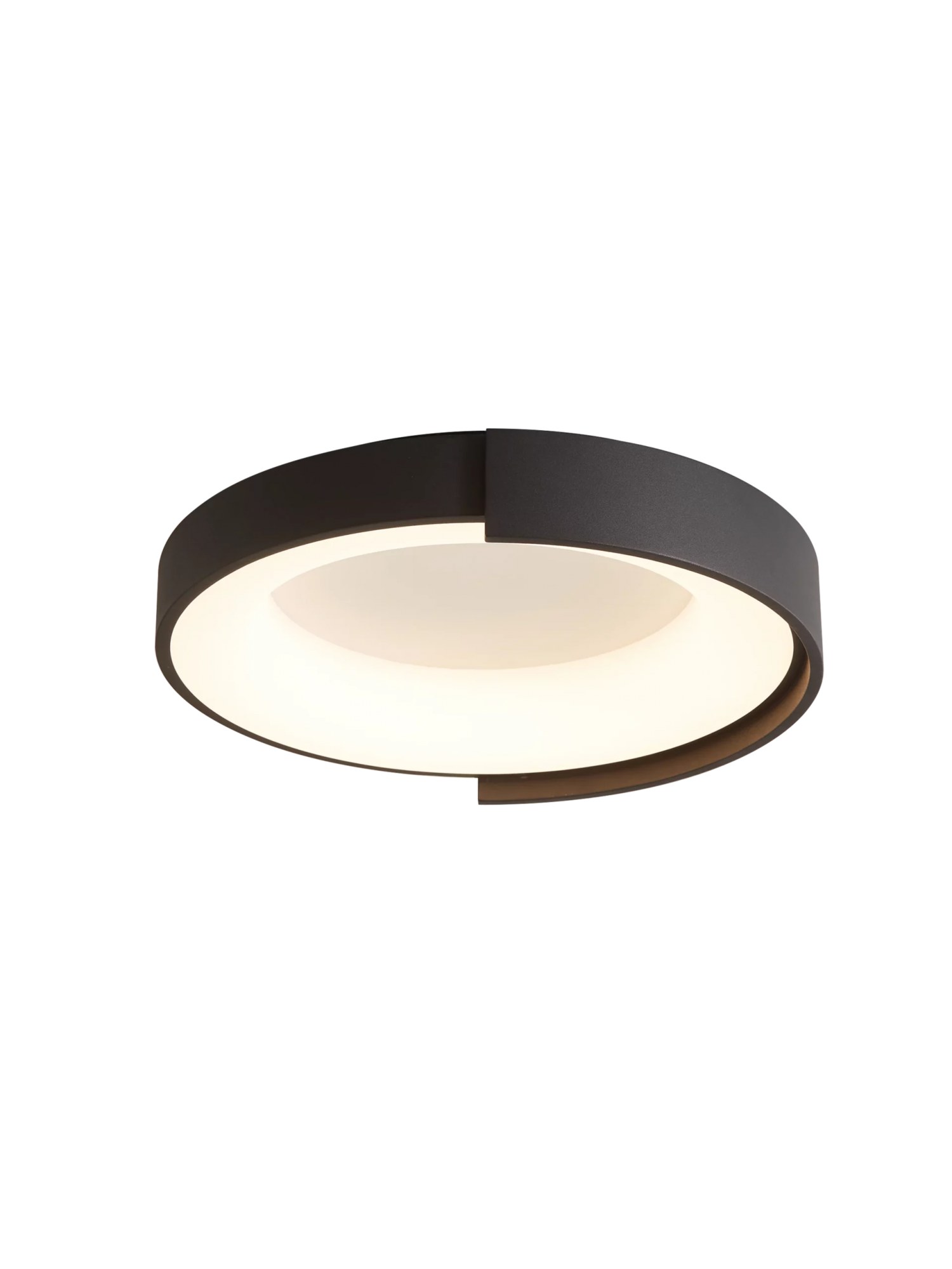 Plafonieră LED Aruba 50W 2073lm 3000K Ø40cm negru Maxlight C0285