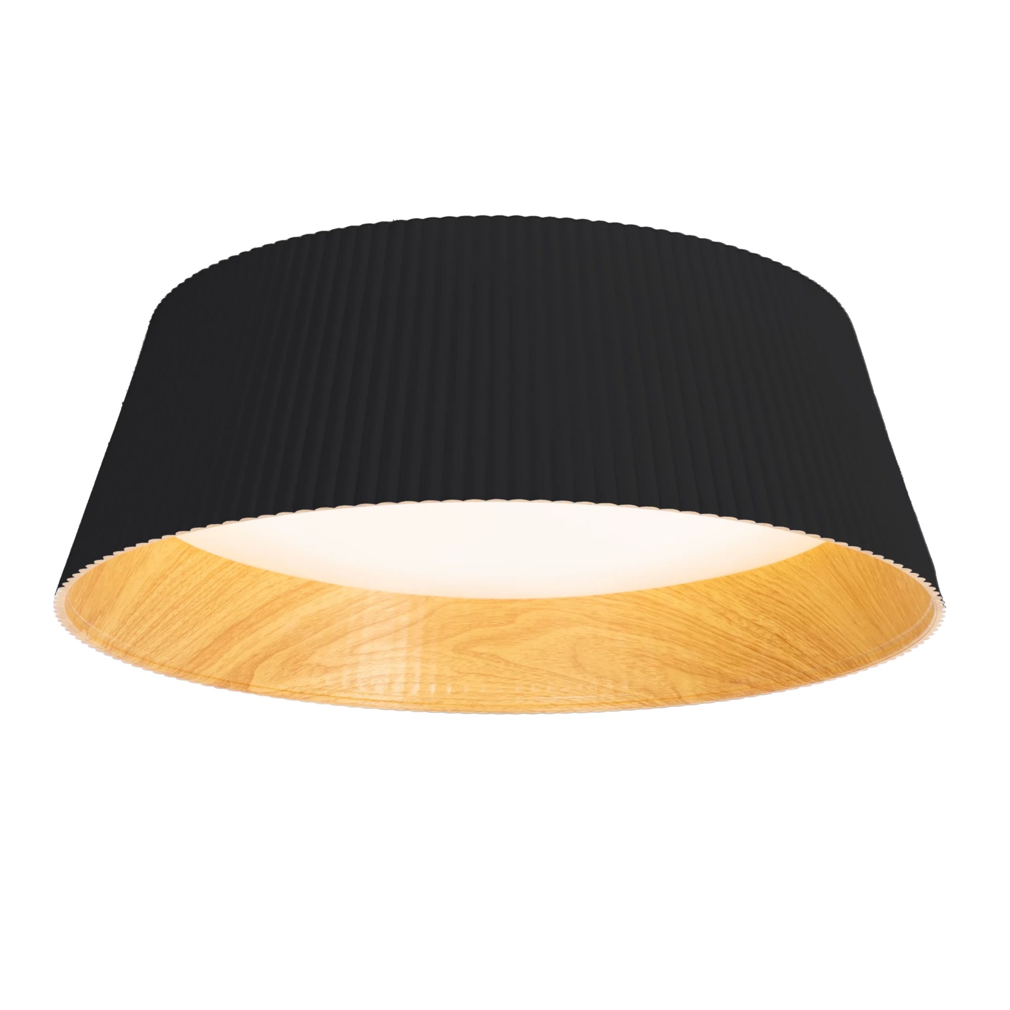 Plafonieră LED Fabio 36W 1843lm 3000K Ø46cm negru Maxlight C0282
