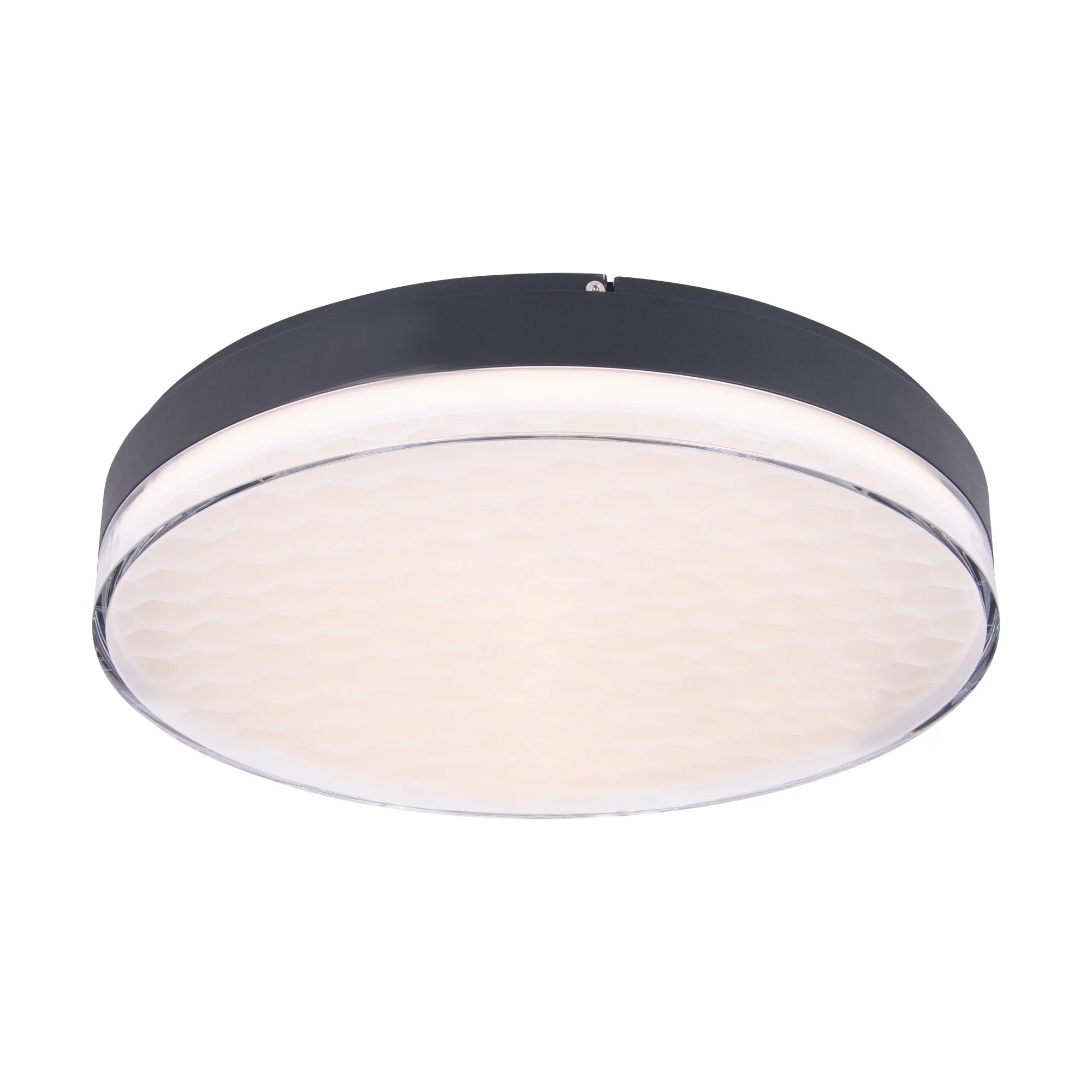 Plafonieră LED Sekko 54W 4320lm 3000K Ø48cm negru Maxlight C0218