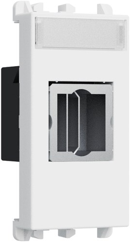Priză HDMI, 1 modul, Lybra, alb Urmet 27450.B Modular, Seria LYBRA, Prize