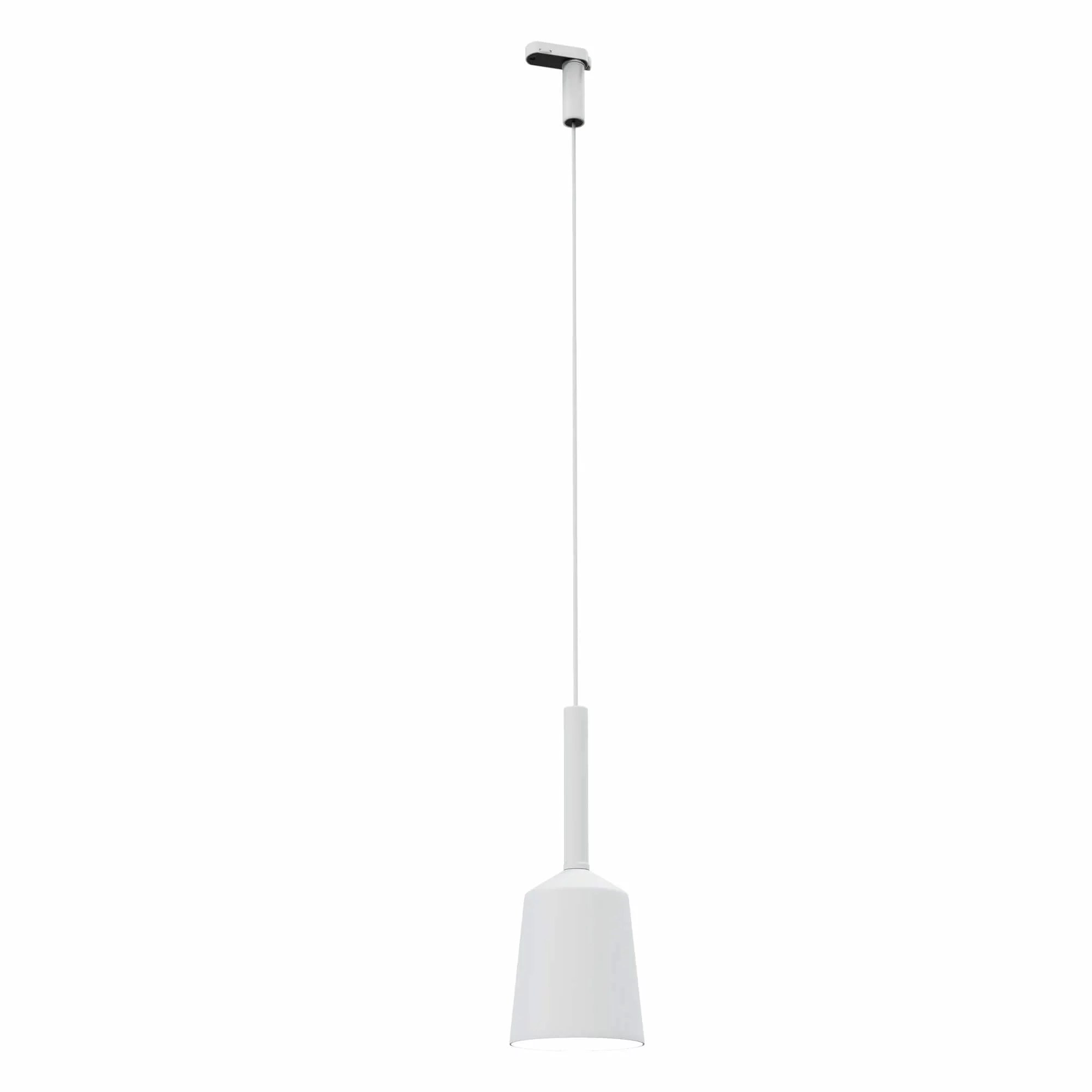 Proiector Charon pentru șină trifazată E27 Ø14,7cm alb Maxlight S0017