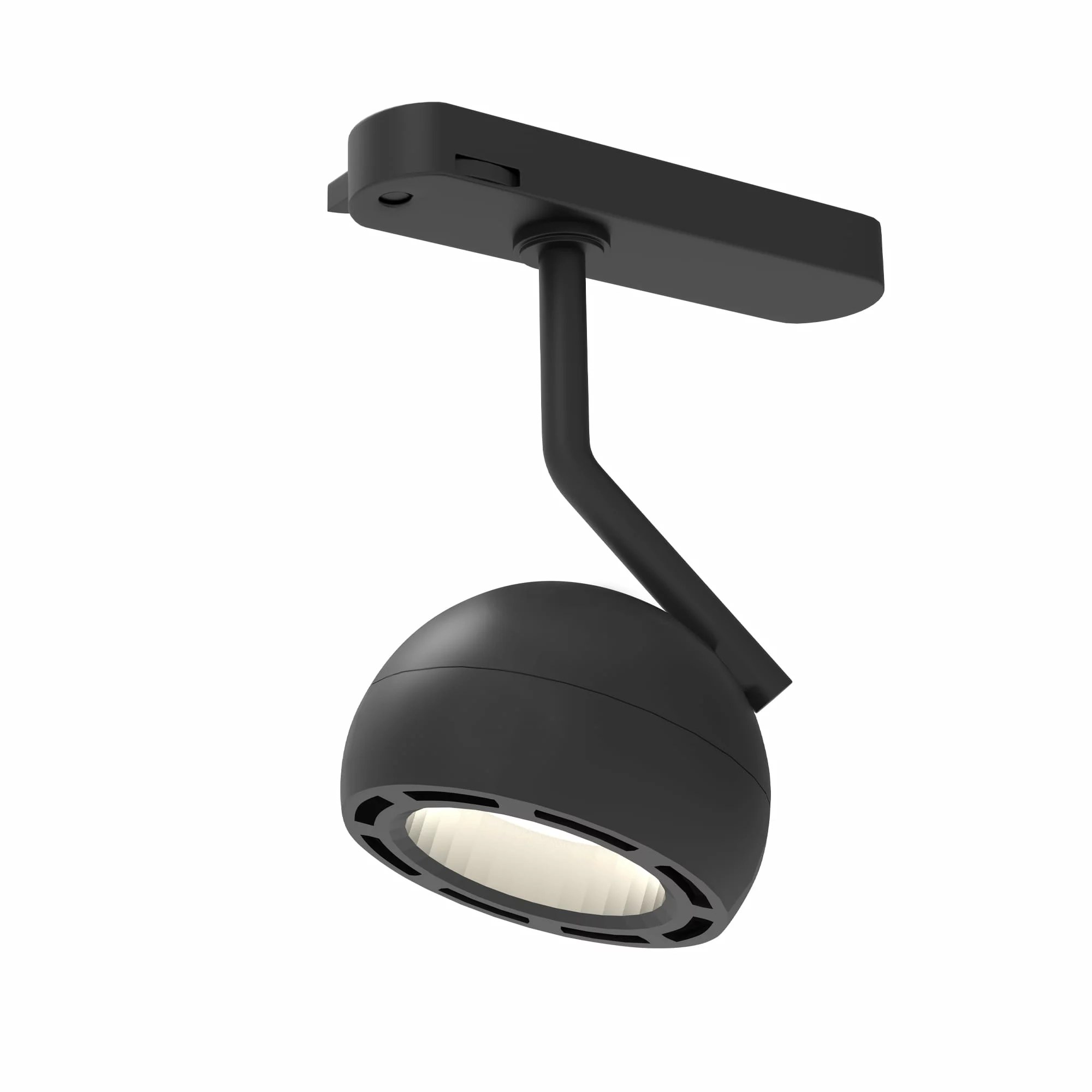 Proiector Hoshi pentru șină trifazată 15W 1275lm 3000K 36° negru Maxlight S0020