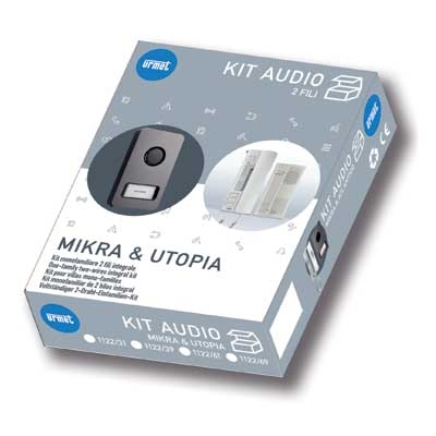 KIT AUDIO UTOPIA Interfonie, Interfoane vila, Cu fire