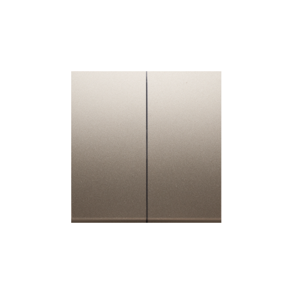 Component dublu pentru mecanisme:  SW6/2M,gold mat metalic
