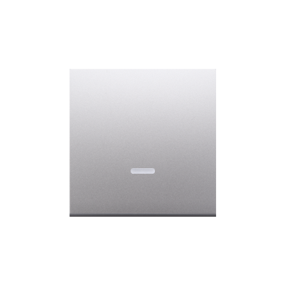 Component mecanism pentru intrerupator cu indicator luminos:SW1M, SW6M, SW7M, SP1M, silver mat metalic Aparataj, Standard German