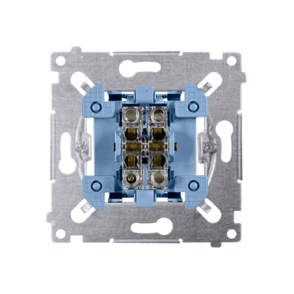Doua comutatoare (mecanism) 10A, 250V, conectare rapida Aparataj, Standard German