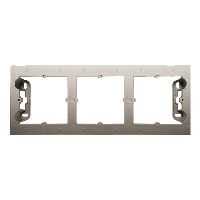 Doza montaj aparent tripla, 35mm, gold  mat metalic Aparataj, Standard German