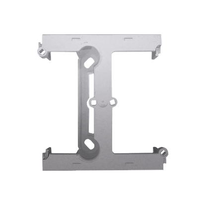 Element extensie doza montaj aparent adancime 40mm, silver mat metalic