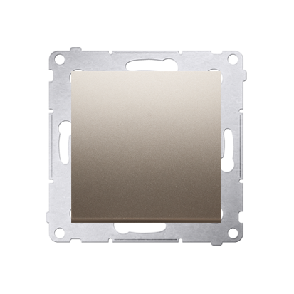 Intrerupator cap scara  10A, 250V~, conectare rapida (fitinguri push-in), gold mat metalic