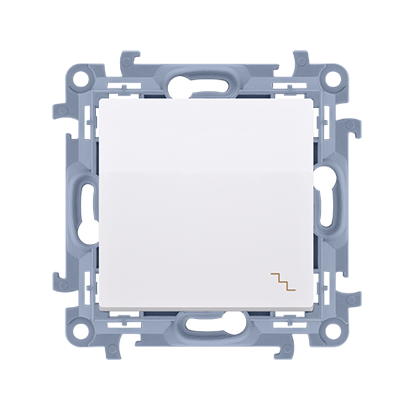 Intrerupator cap scara, 10 A, 250V~, alb, borne cu surub Aparataj, Standard German
