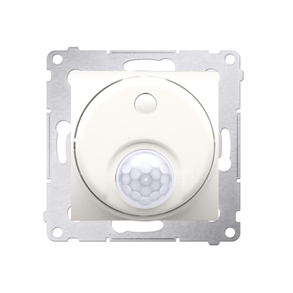 Intrerupator cu releu si senzor de miscare, cu protectie impotriva accesului neautorizat necesita instalatie 3 fire,  crem Aparataj, Standard German