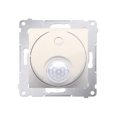Intrerupator cu senzor de miscare si protectie impotriva accesului neautorizat la elementelle de comanda, 20-500W, crem