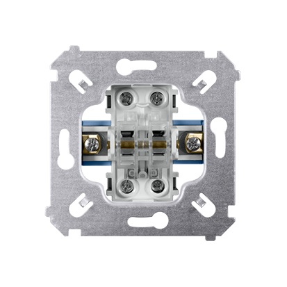 Intrerupator simplu pentru jaluzele pentru control jaluzaele din diferite locatii  (mecanism) 250A, 250V, conexiune rapida, cone Aparataj, Standard German