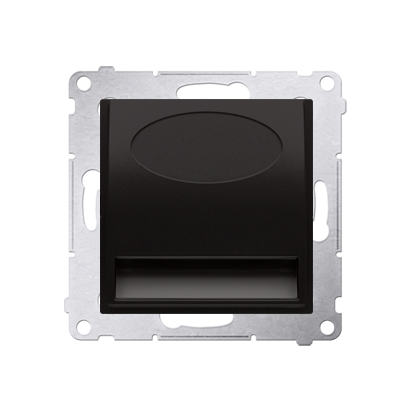 Luminator LED 230V, 1.1 W, 5900 K, antracit Aparataj, Standard German