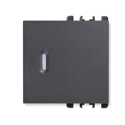 nea - Capac cu difuzor transparent 2 mod. Antracit