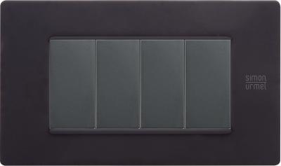 nea - Flexa 4 mod tehnopolimer Negru Pastel Aparataj, Modular