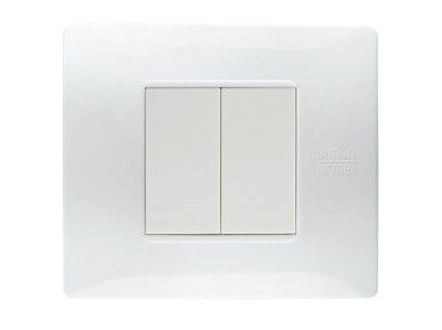 nea - Flexa rama ornamentala 2 mod tecnopolimero (plastic) Alb Glaciar