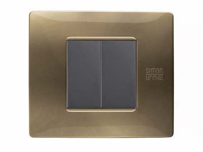 nea - Flexa rama ornamentala 2 mod tecnopolimero (plastic) Bronz