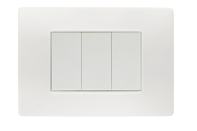 nea - Flexa rama ornamentala 3 mod tecnopolimero (plastic) Alb Nea